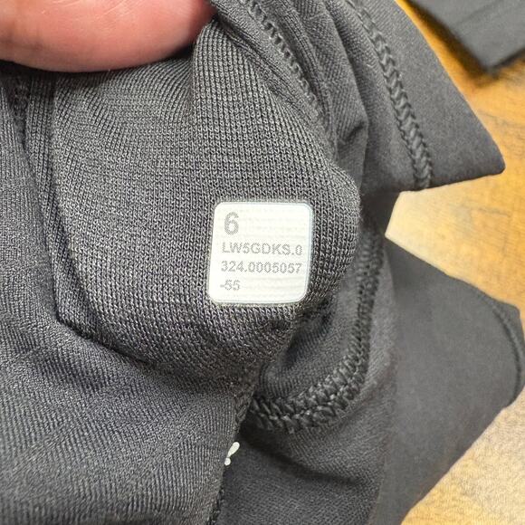 Lululemon Women Size 6 Pants Align High-Rise 25" NEW Textured Diamond Black Yoga - Picture 8 of 12